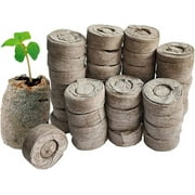 Fdgarden Peat Pellets Seed Starting Soil Blocks 30mm 100 Piece